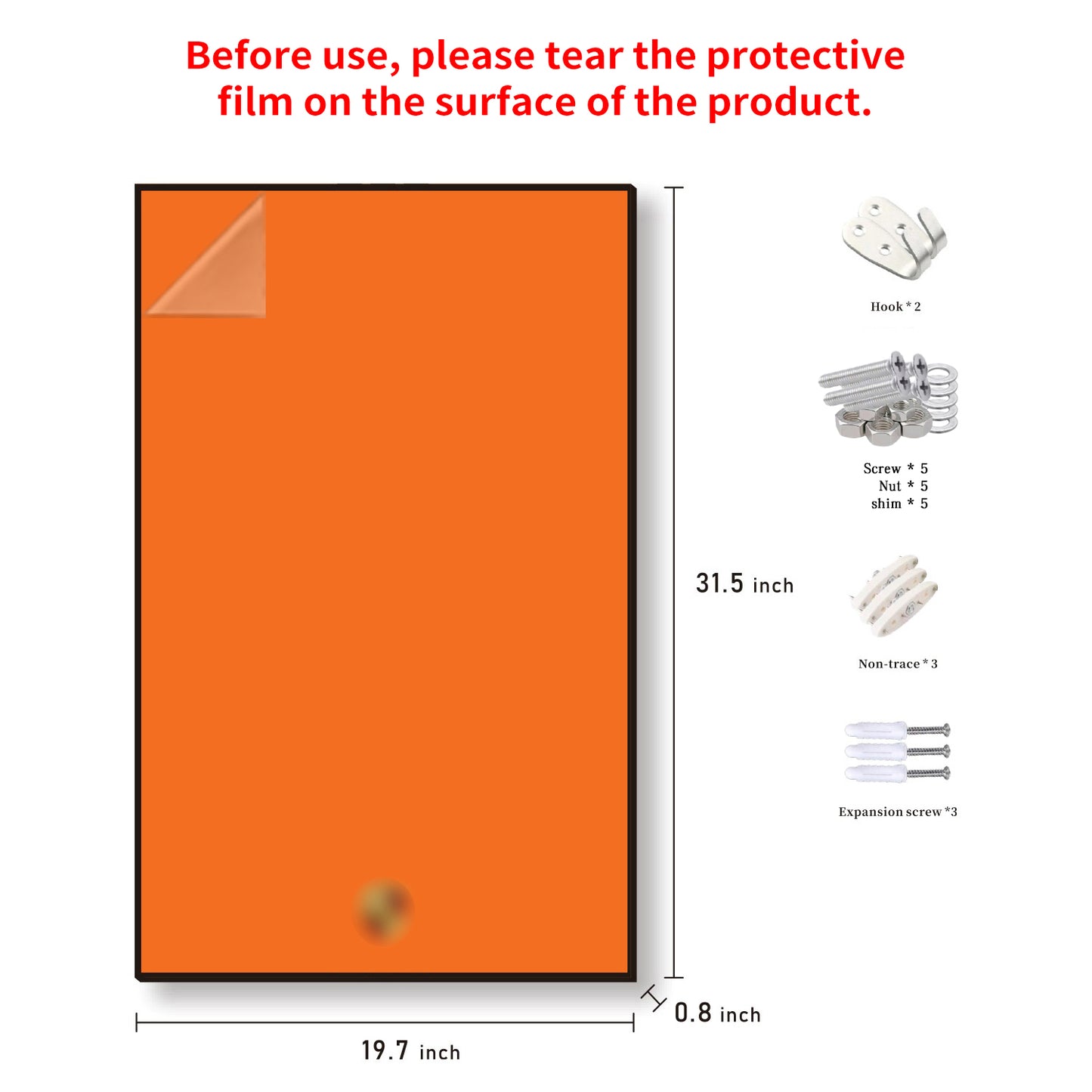 iLuane Display Wallboard for Lego Technic 42056 Porsche 911 GT3 RS (Only Display Wallboard)