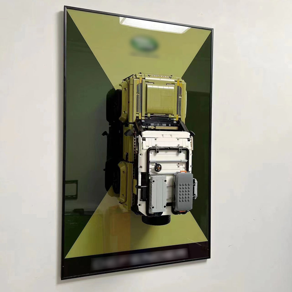 iLuane Display Wallboard for Lego Technic Land Rover Defender 42110 Bu