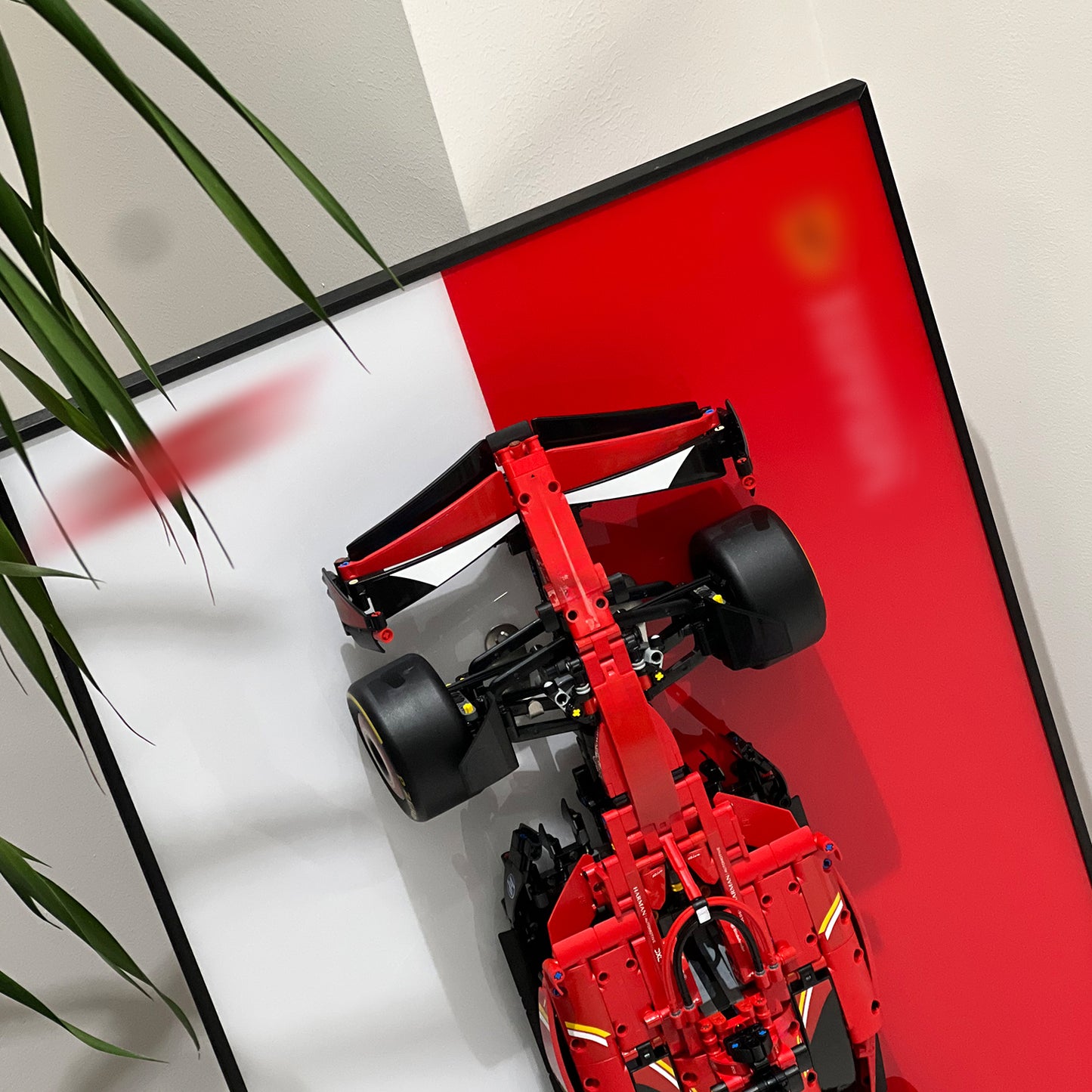 iLuane Display Wallboard for Lego Technic SF-24 Model Car Kit Building Set 42207 (No Car Included)