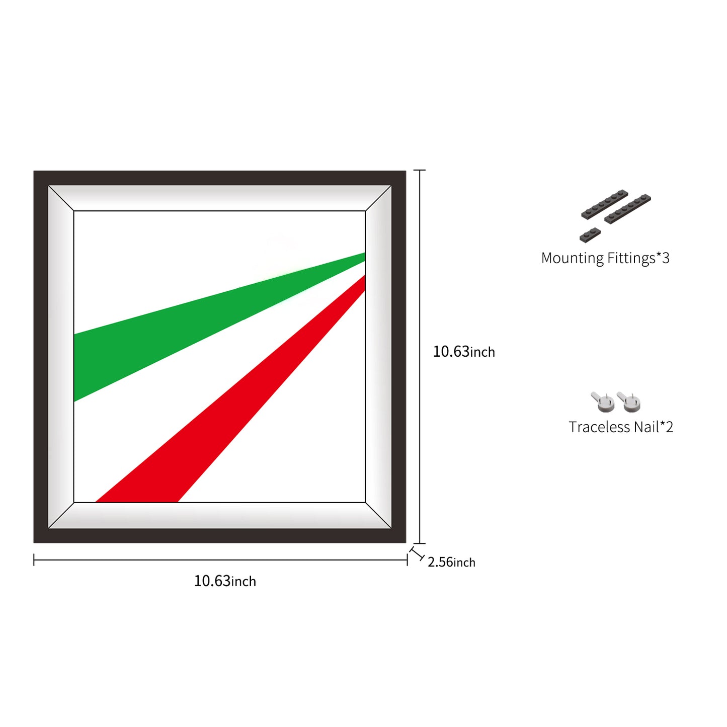 iLuane Display Wallboard for Lego Speed Champions 1970 512 M 76906 Building Set, Adult Collectibles Lego Car Wall Mount, Gifts for Lego Lovers(Only Display Wallboard)