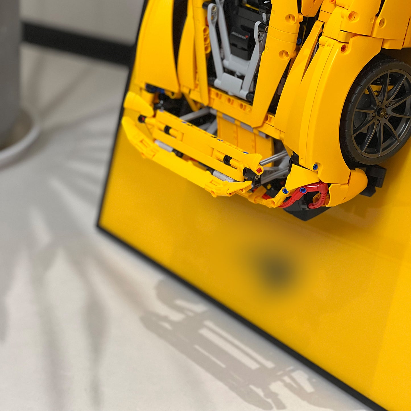 iLuane Display Wallboard for Lego Technic McLaren P1 42172 Solid Colored  (Only Display Wallboard)