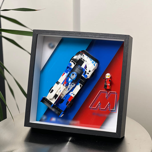 iLuane Display Wallboard for Speed Champions 76922 Race Cars, Adult Collectibles Wall Mount (Only Display Wallboard)