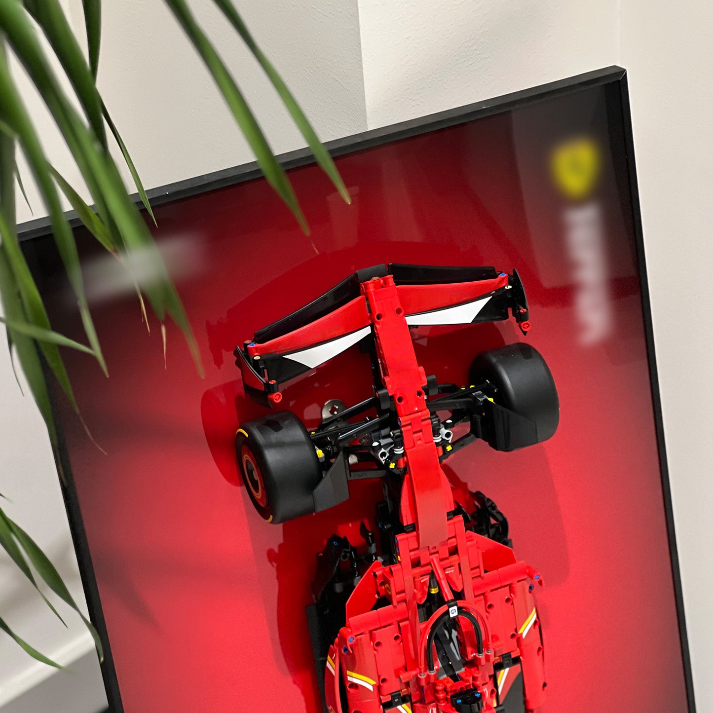 iLuane Display Wallboard for Lego Technic SF-24 Model Car Kit Building Set 42207 (No Car Included)