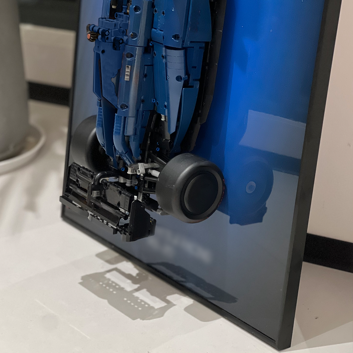 iLuane Display Wallboard for Lego Technic Racing RB20 Car 42206 (No Car Included)