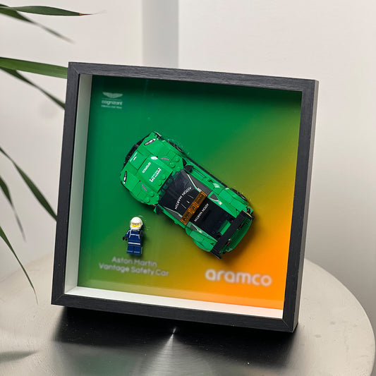 iLuane Display Wallboard for Speed Champions Aston Martiin Safety Car 76925, Adult Collectibles Wall Mount (Only Display Wallboard)