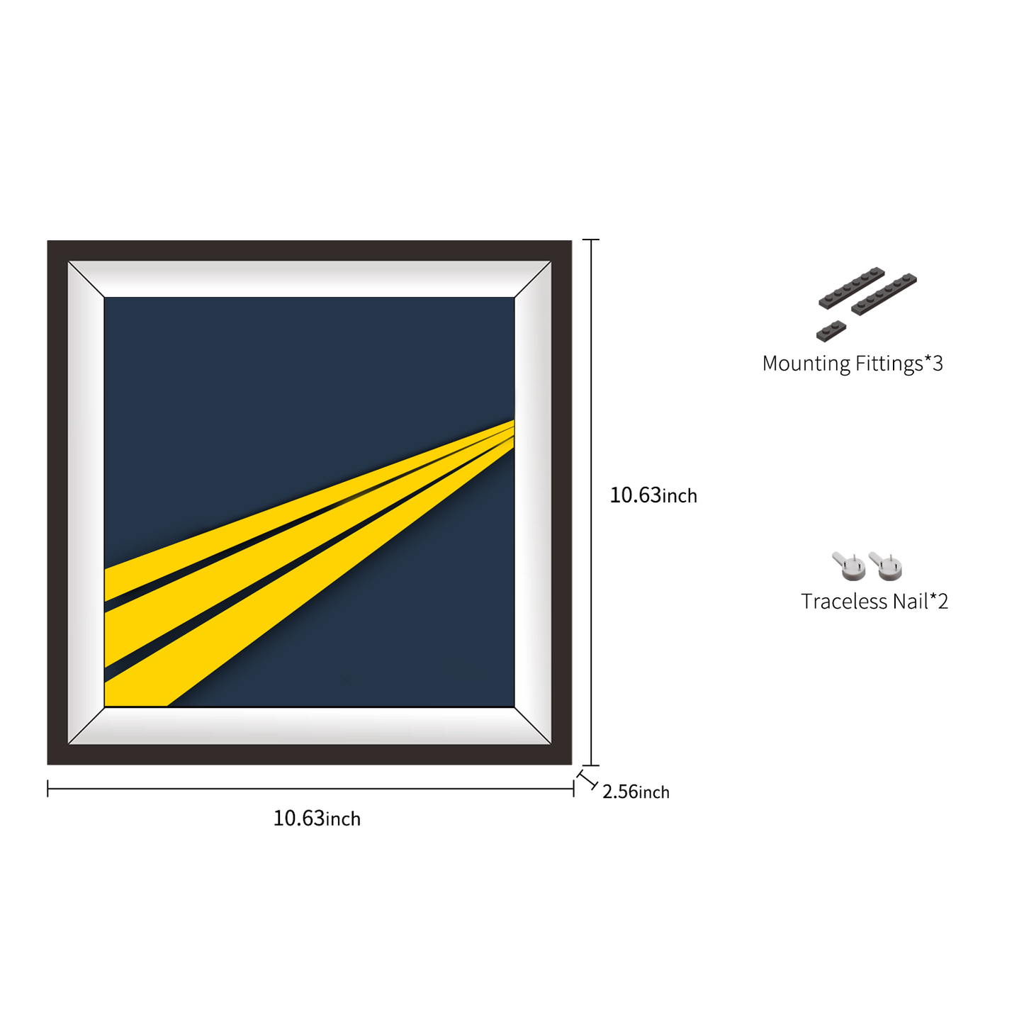 iLuane Display Wallboard for Speed Champions Racing RB20 Race Car Model Kits - Building Set 77243, Adult Collectibles Wall Mount, Home or Office Décor (No Car Included)