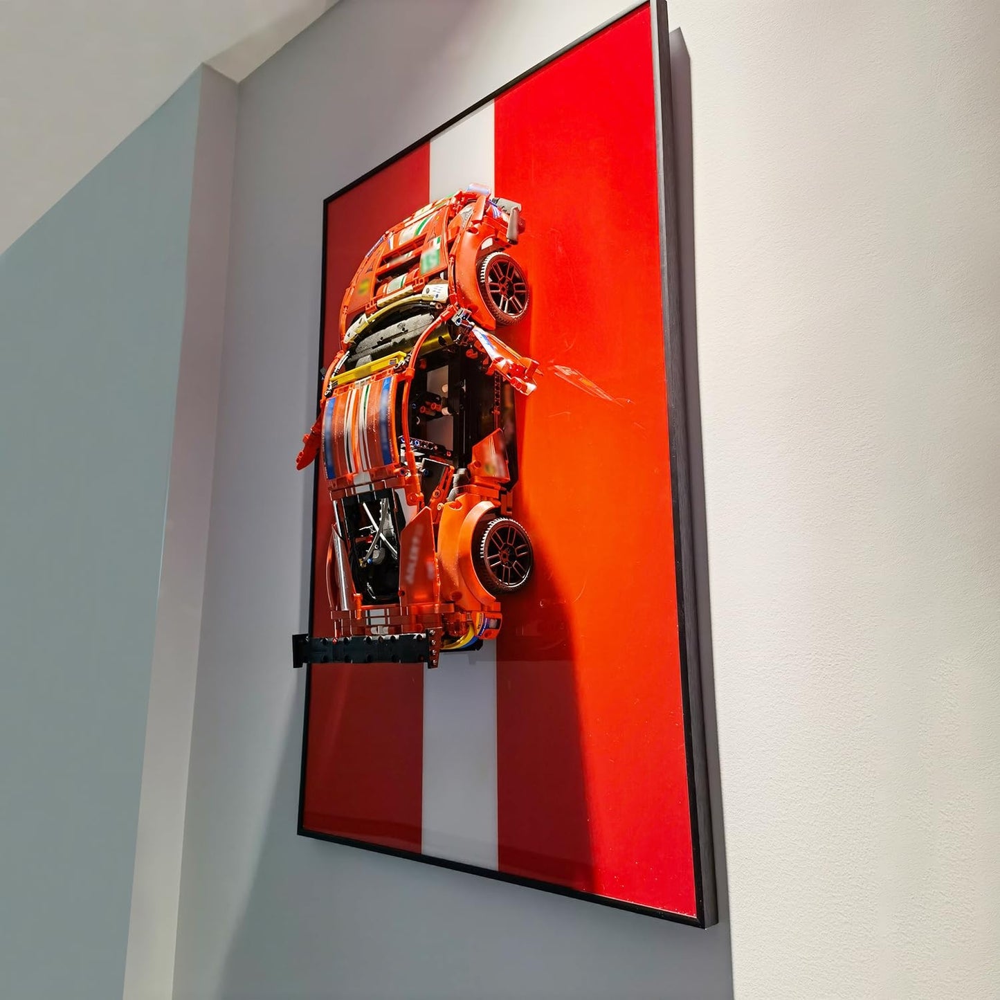 iLuane Display Wallboard for Lego Technic 488 GTE 42125 (Only Display Wallboard)